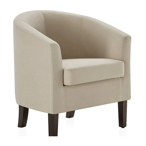 Wholesale Furniture Hot Selling Fabric Tub Wood Leisure Chair for Living Room(ZG19-001)
