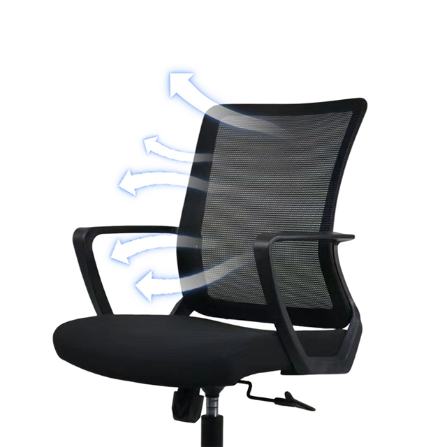 Modern High Back Swivel Ergonomic Home Furniture Adjustable Gas Lift Mesh Office Chair (ZG27-020)