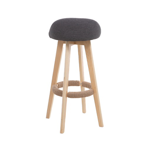 Hot Selling Modern Coffee Restaurant Dining Bar Durable Wood Bar Chair (ZG25-021)