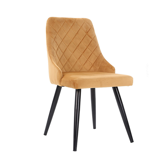 Modern Velvet Acrylic Side Chair For Dining Room Restaurant Furniture Dining Chair(ZG23-002)