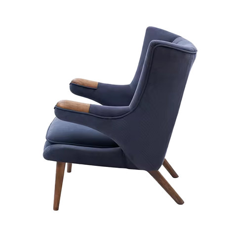 Factory Custom-made Single Seat Sofa Lazy Armchair Nordic Furniture Sofa Home Elegant Living Room Chair (ZG19-021)
