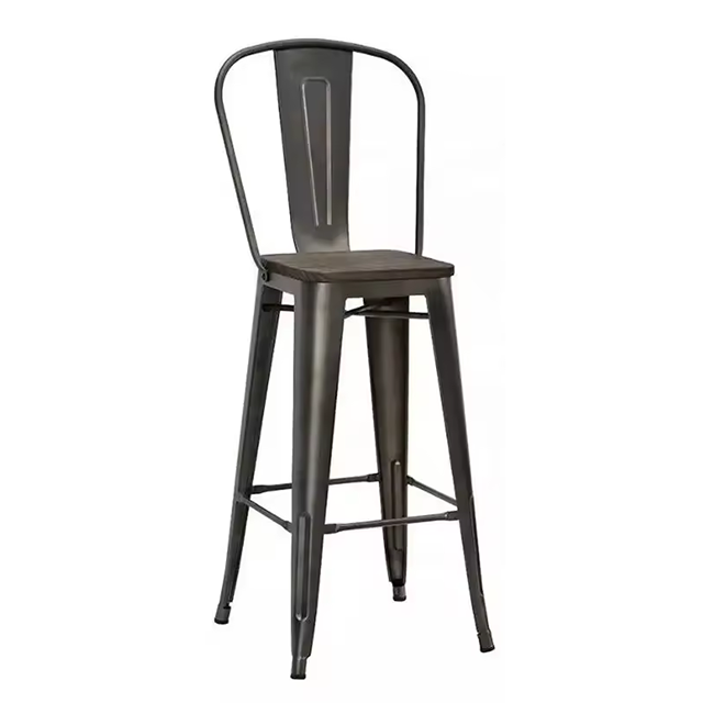 Wholesale Modern High Quality Metal Tolix Industrial Bistro Dining Chair (ZG21-051)