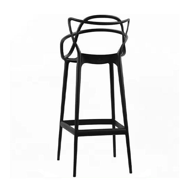 Factory Price Modern Stackable Chiavari PP Plastic Kitchen Room Furniture Dining Counter Chair (ZG50-032)