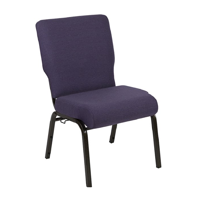 Wholesale 20.5''W Stackable Fabric Metal Church Worship Auditorium Chairs (ZG13-010)