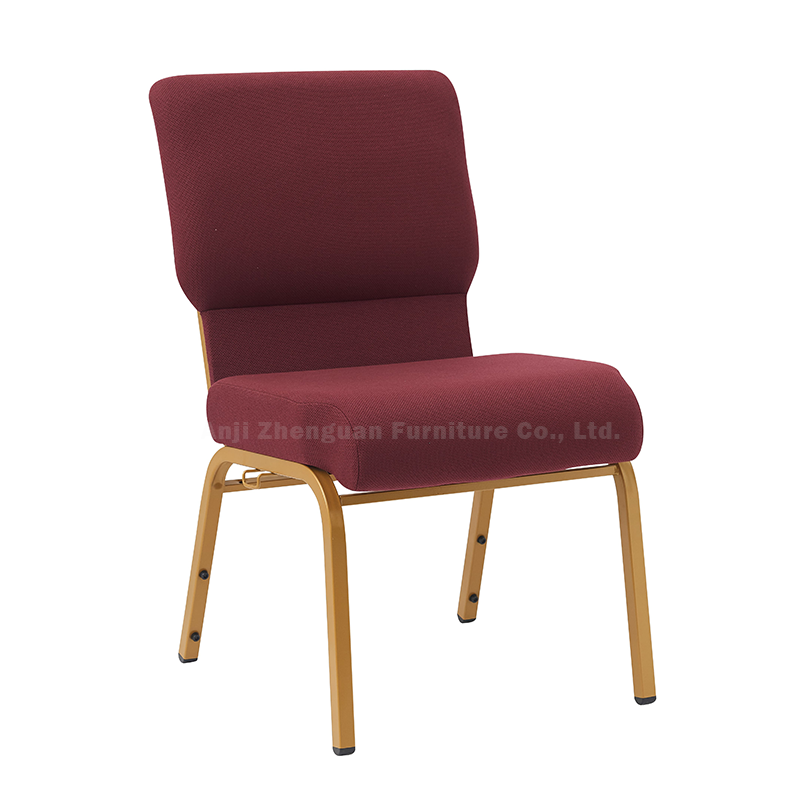 Furniture Upholstered Sanctuary Chair Stacking Church Chairs (ZG13-001)