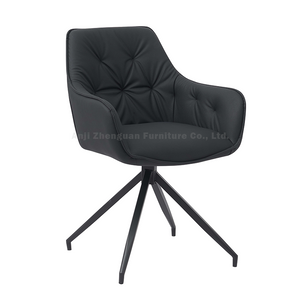 360 Rotation Upholstered Armchair Comfy Leisure Accent Chair with Large Padded Seat (ZG23-087)