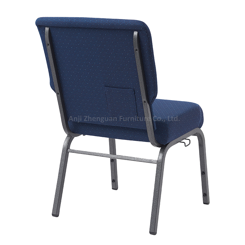 Furniture upholstered church chair Stacked church chair diamond fabric (ZG13-001)