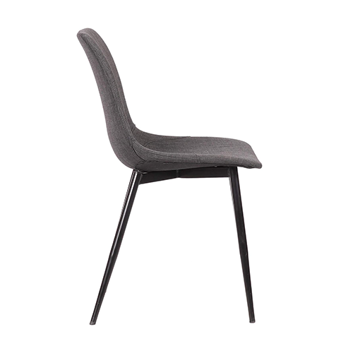 Nordic Fabric Leather New Design Modern Luxury Restaurant Metal Leg Dining Chair(ZG23-086)