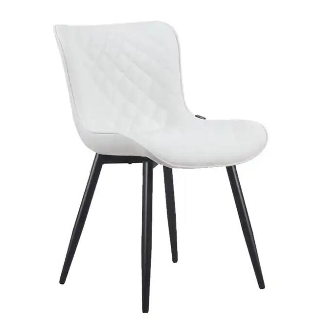Nordic Style Wholesale Restaurant Luxury Design Dining Room Chair With Metal Legs(ZG20-100)