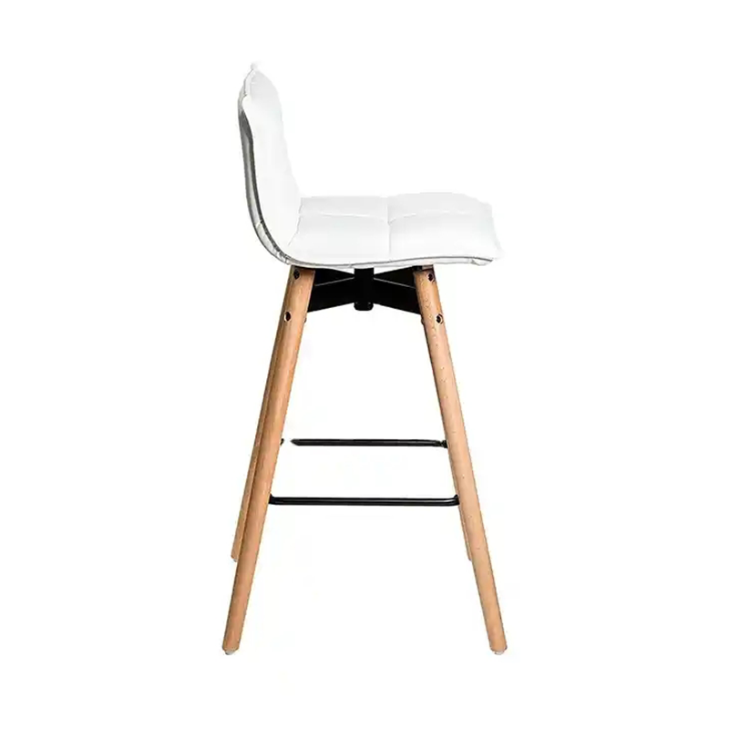 Hot Selling High Quality Modern Restaurant Dining Chair Solid Wood Stool Wood Bar Chair (ZG25-017)
