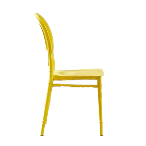 Cheap Wholesale Rental Stackable Chiavari PP Plastic Portable Dining Party Wedding Banquet Chair (ZG50-027)