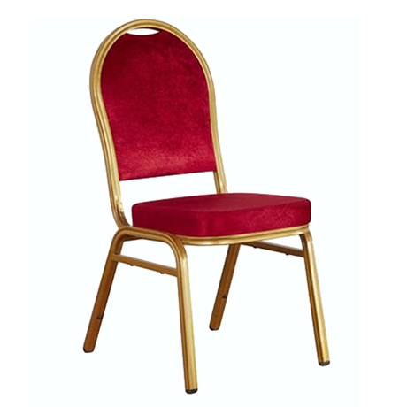 China Factory Supply Modern Simple Household Stackable Bistro Metal Dining Banquet Chair (ZG50-007)