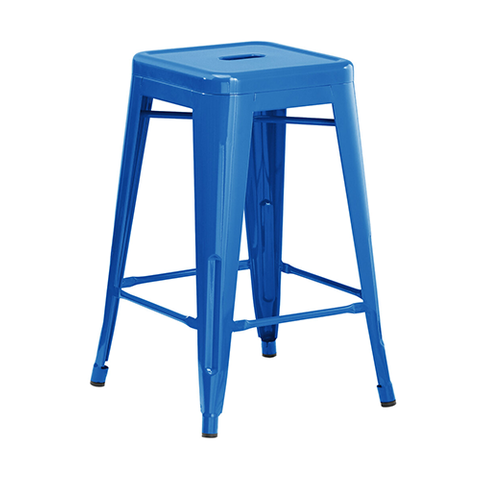 26 Inch Modern Metal Restaurant Cafe Home Dining Chair Bar Stool (ZG21-029)