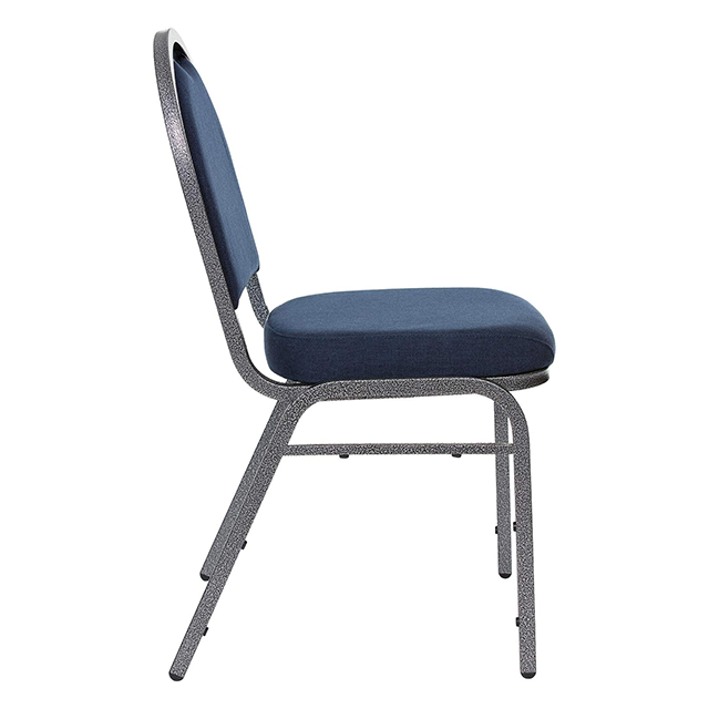 China Factory Supply Modern Simple Household Stackable Bistro Metal Dining Banquet Chair (ZG50-007)