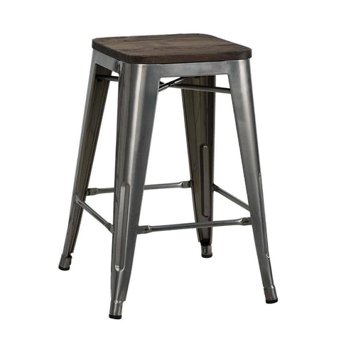 Modern Metal Restaurant Cafe Home Dining Chair Bar Stool Bar Chair (ZG21-063)