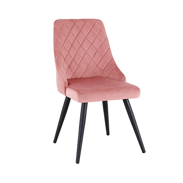 Modern Velvet Acrylic Side Chair For Dining Room Restaurant Furniture Dining Chair(ZG23-002)