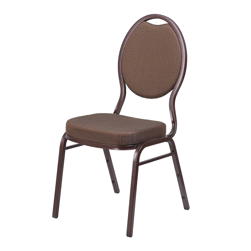 Manufacturer Hot Selling Antique Color Modern Stackable Banquet Dining Metal Chair (ZG10-005)