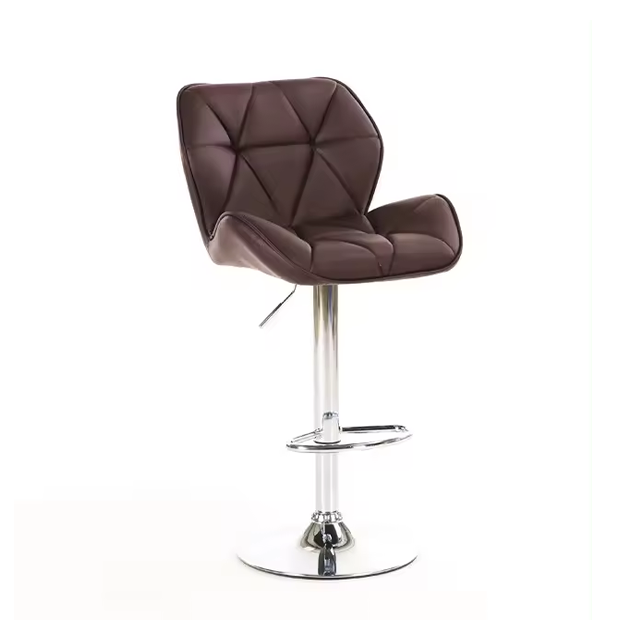 High Dining Chair Adjustable Counter Stool PU Leather Barstools ZG18-020