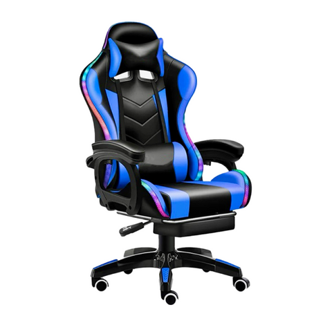 New Style Factory Wholesale PU Leather Reclining Gamer Chair LED Light Bar Racer Gaming Chair(ZG27-051)