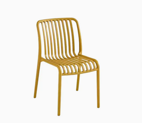 Wholesale Modern Furniture Leisure Simple Outdoor Indoor Backrest Plastic Chair for Garden Home Hotel Dining Room ZG50-051