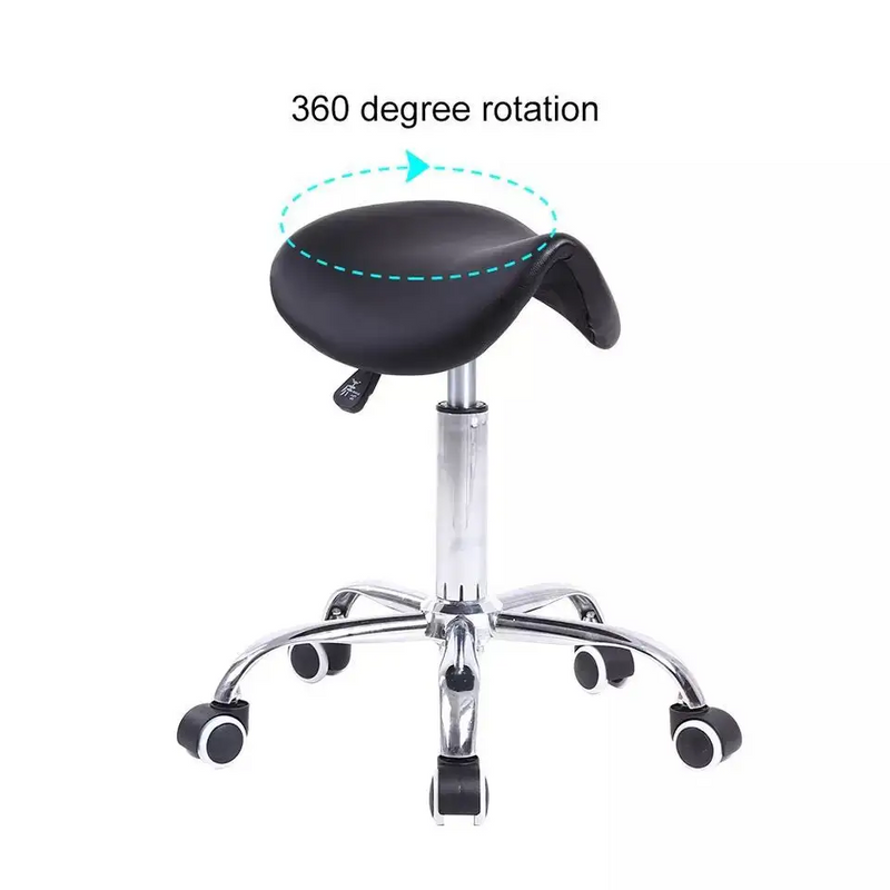 Ergonomic Modern Saddle Seat Swivel Pu Leather Massage Stool Chair(ZG29-002)