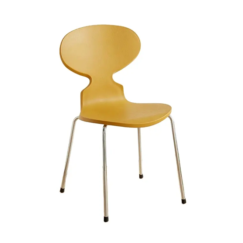 Nordic Dining Chair Home Furniture Simple Plastic Backrest Stool Designer Ant Chair Casual Creative Instagram Makeup Chair (ZG23-101)
