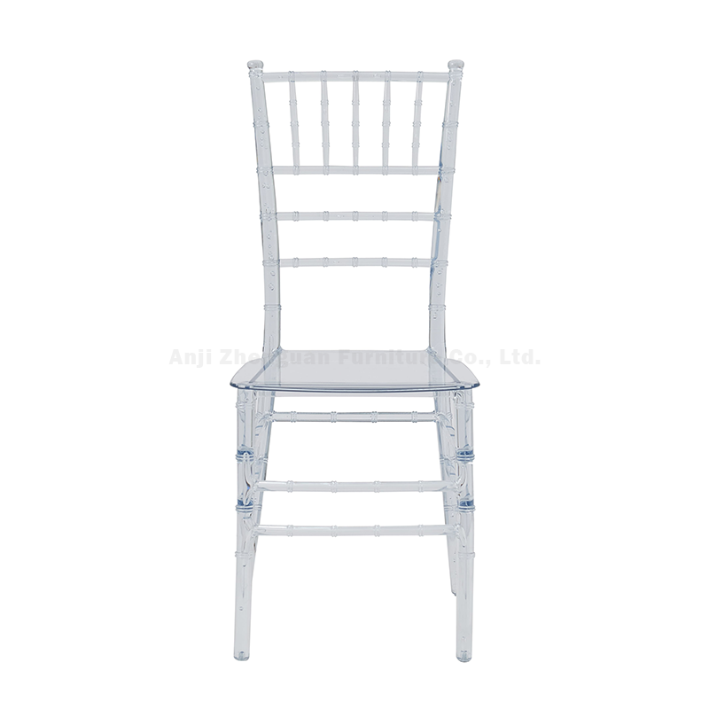 Hot Sale Banquet Clear Plastic Resin Transparent Event Dining Plastic Chairs for Wedding (ZG50-001)