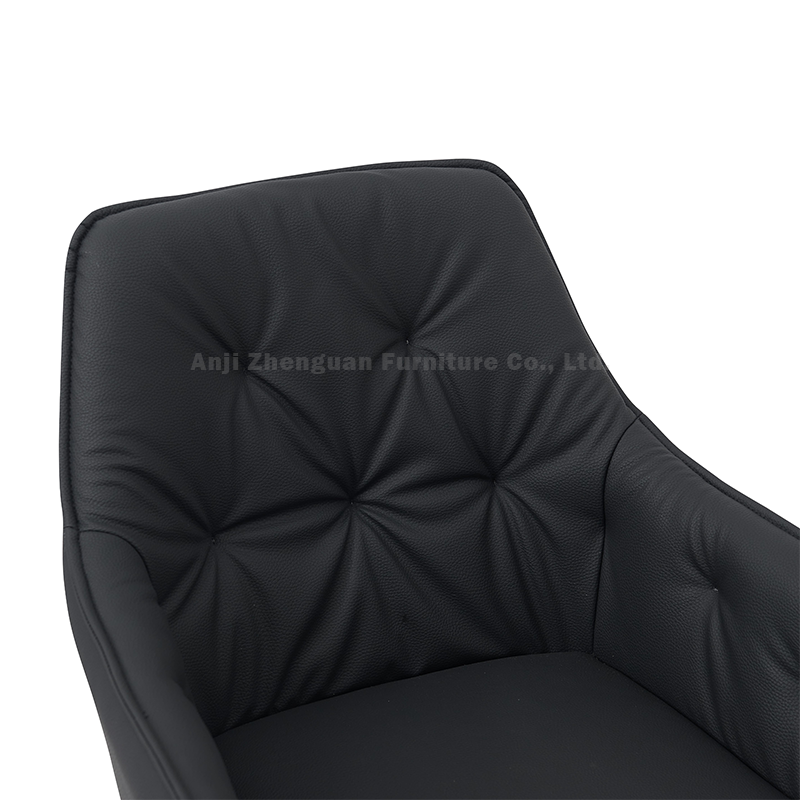 360 Rotation Upholstered Armchair Comfy Leisure Accent Chair with Large Padded Seat (ZG23-087)