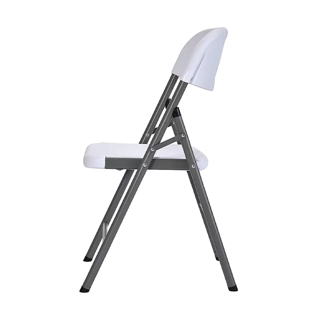 Most Popularity for Party Metal Frame White Outdoor Furniture Portable Modern Garden Plastic Folding Chair(ZG26-015)