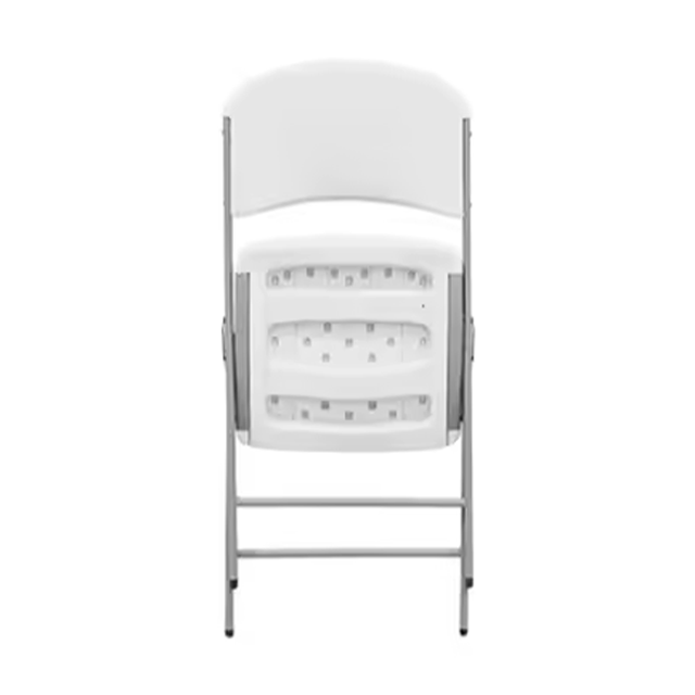 Garden Outdoor Plastic Folding Resin White Chair Restaurant Hotel Foldable Wedding Event Chairs for Camping(ZG26-013)