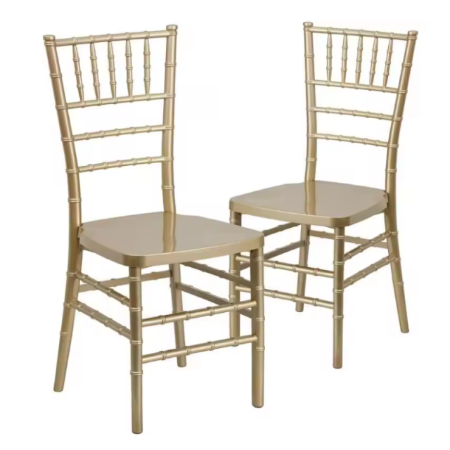 Hot Sale Modern Simple Tiffany Restaurant Hotel Steel Wedding Stackable Banquet Chair(ZG50-003)