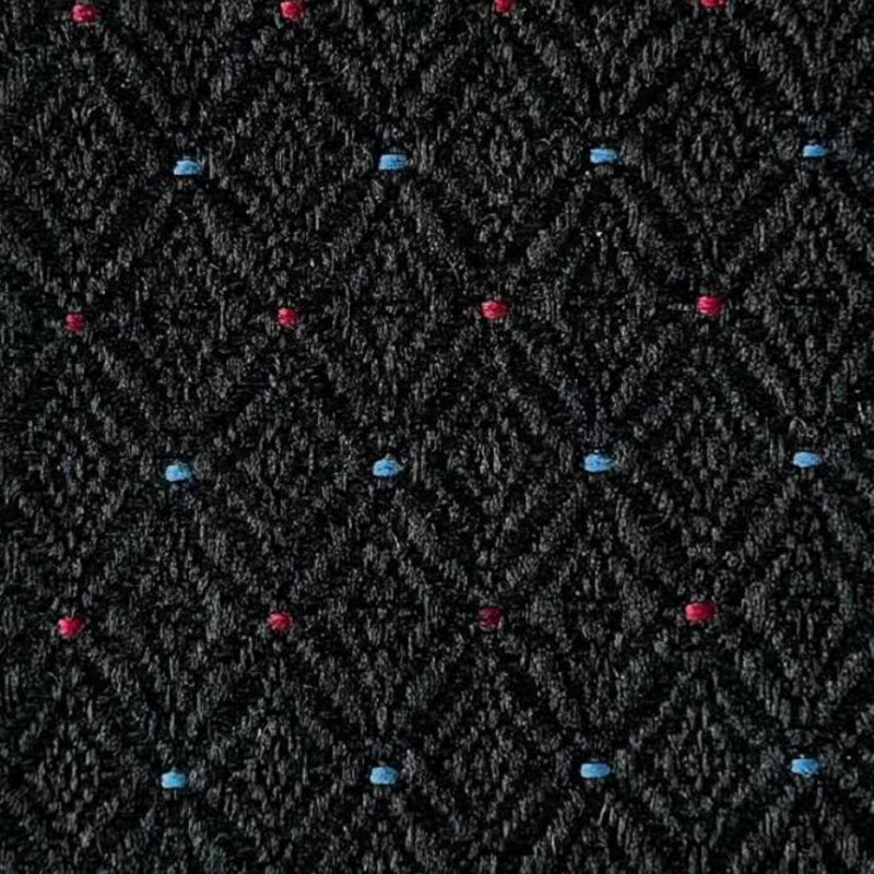 Fabric with Patterned Color Swatches for Banquet and Church Chairs