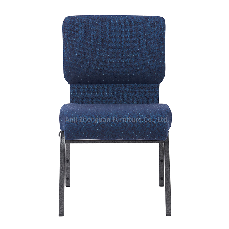 Furniture upholstered church chair Stacked church chair diamond fabric (ZG13-001)