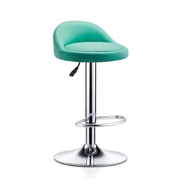 High Quality Factory Price Modern Height Adjustable Custom Color Metal Bar Stool Chair(ZG18-016)