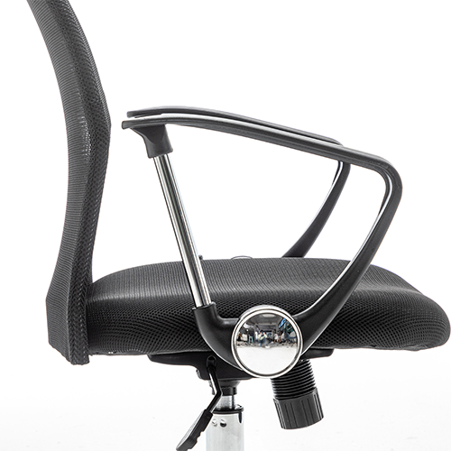 Black Mesh Gaming Computer Chairs Staff Desk 360 Rotation Chair with Castors ZG27-002