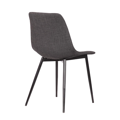 Nordic Fabric Leather New Design Modern Luxury Restaurant Metal Leg Dining Chair(ZG23-086)