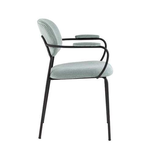 Wholesale Home Leisure Chair Upholstery Soft High Back Velvet Fabric Dining Chair(ZG23-079)