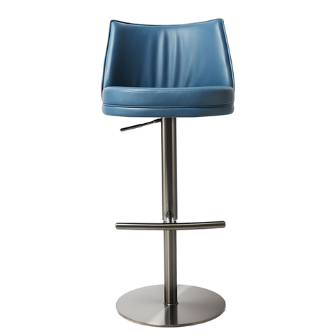 Home & Kitchen Adjustable Height Counter Chair 360 Rotation Stainless Steel Stool ZG18-051