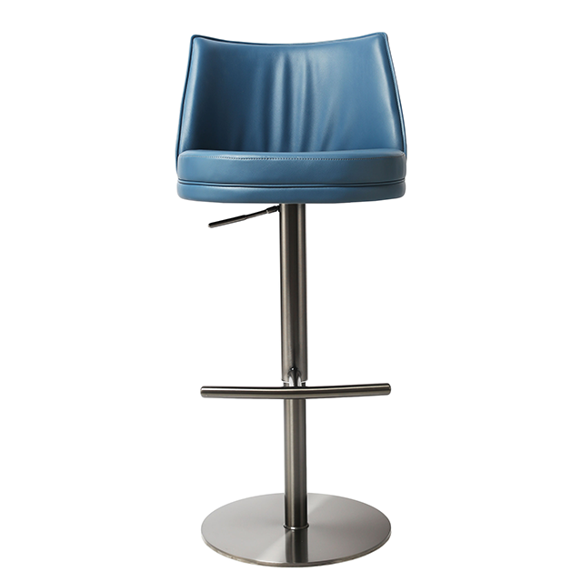 Home & Kitchen Adjustable Height Counter Chair 360 Rotation Stainless Steel Stool ZG18-051