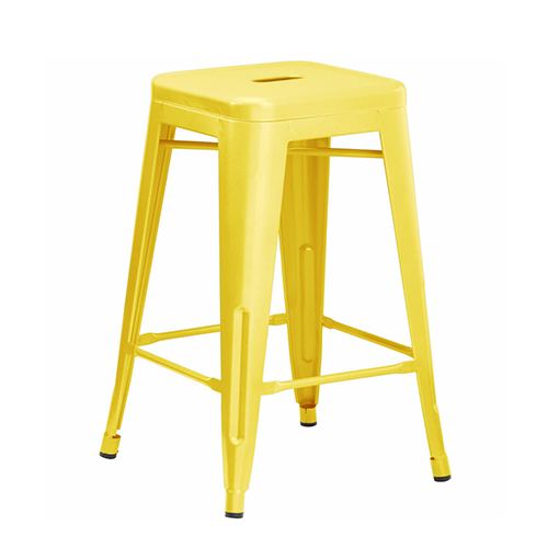 26 Inch Modern Metal Restaurant Cafe Home Dining Chair Bar Stool (ZG21-029)