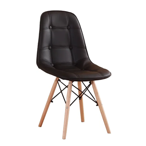 Hot Selling Modern PU Leather Restaurant Cafe Kitchen Chairs Wood Dining Chair (ZG16-068)