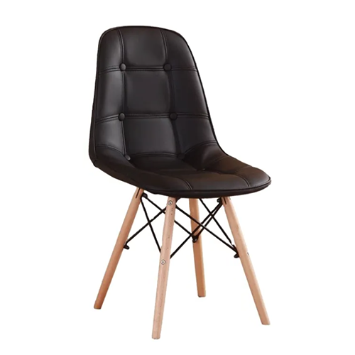 Hot Selling Modern PU Leather Restaurant Cafe Kitchen Chairs Wood Dining Chair (ZG16-068)