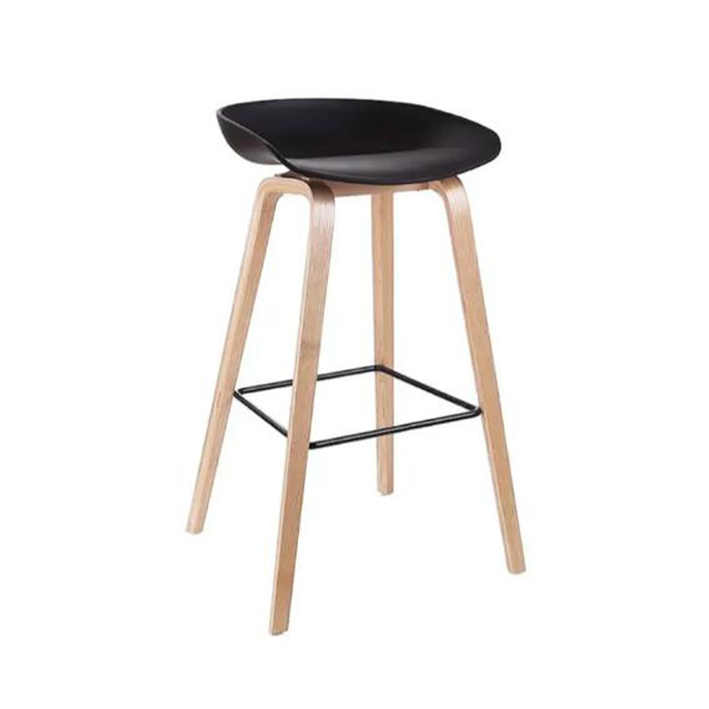 Simple Modern Design Cafe Shop PP Nordic Outdoor Plastic Luxury Bar Chairs(ZG25-033)