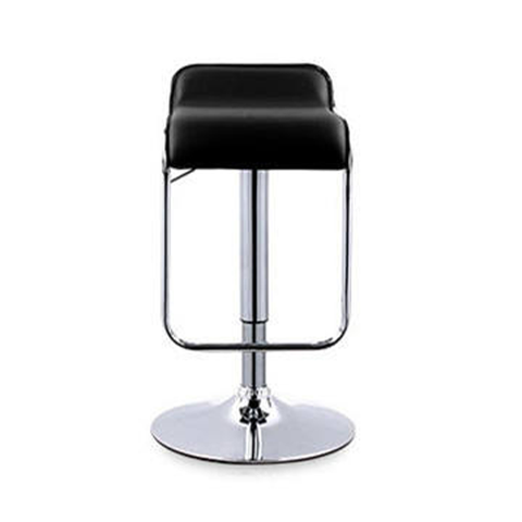 PU Leather Upholstered Counter Height Adjusted Bar Stools High Backless Chair