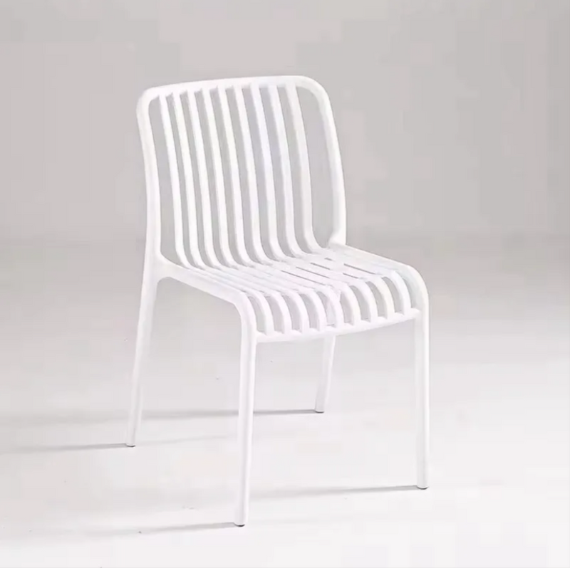 Wholesale Modern Furniture Leisure Simple Outdoor Indoor Backrest Plastic Chair for Garden Home Hotel Dining Room ZG50-051