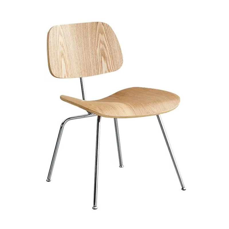 Simple Modern Leisure Chair with Corduroy Fabric Bow-Shaped Backrest for Study Office Comfortable Long Sitting(ZG23-103)