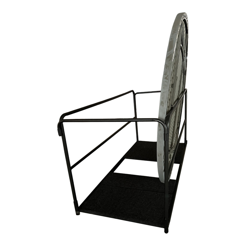 Heavy Duty Outdoor Party Catering Events Plastic One Piece Folding Round Table 180cm Round Table