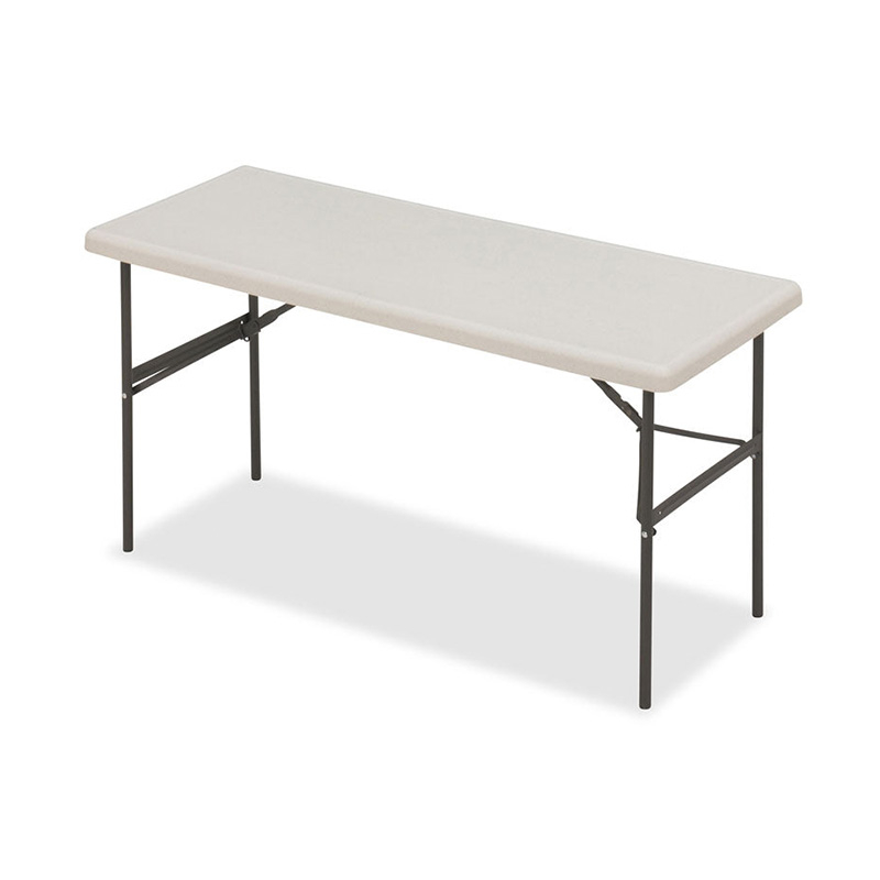 Wholesale Large Capacity Training White Plastic Folding Seminar Table and Chairs 180*45.5cm trainning Table