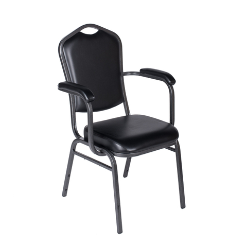  Hot Sale Modern Metal Frame Hotel Chair With Armrest Furniture Banquet Chairs(ZG10-009A)