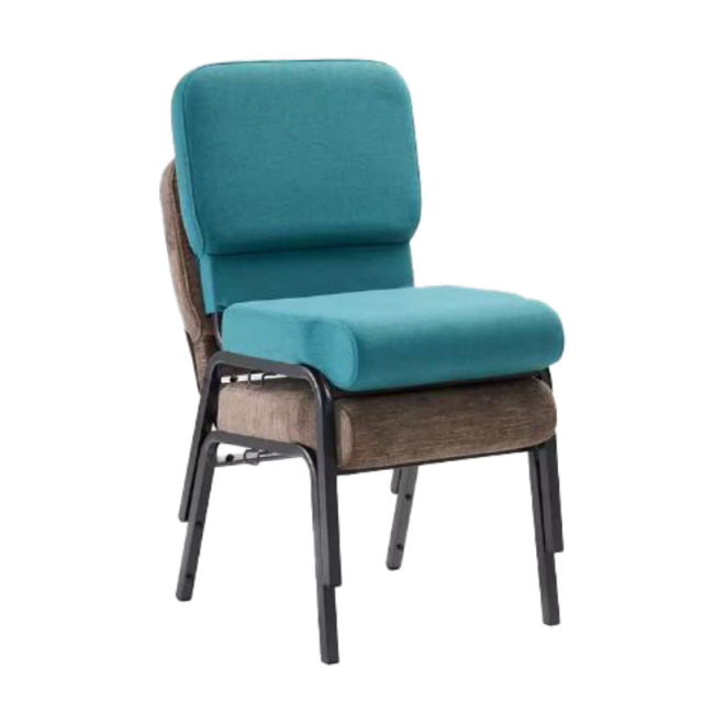 20'' Wide High Quanlity Enclosed Back Stack Worship Auditorium Church Chair(ZG13-007)